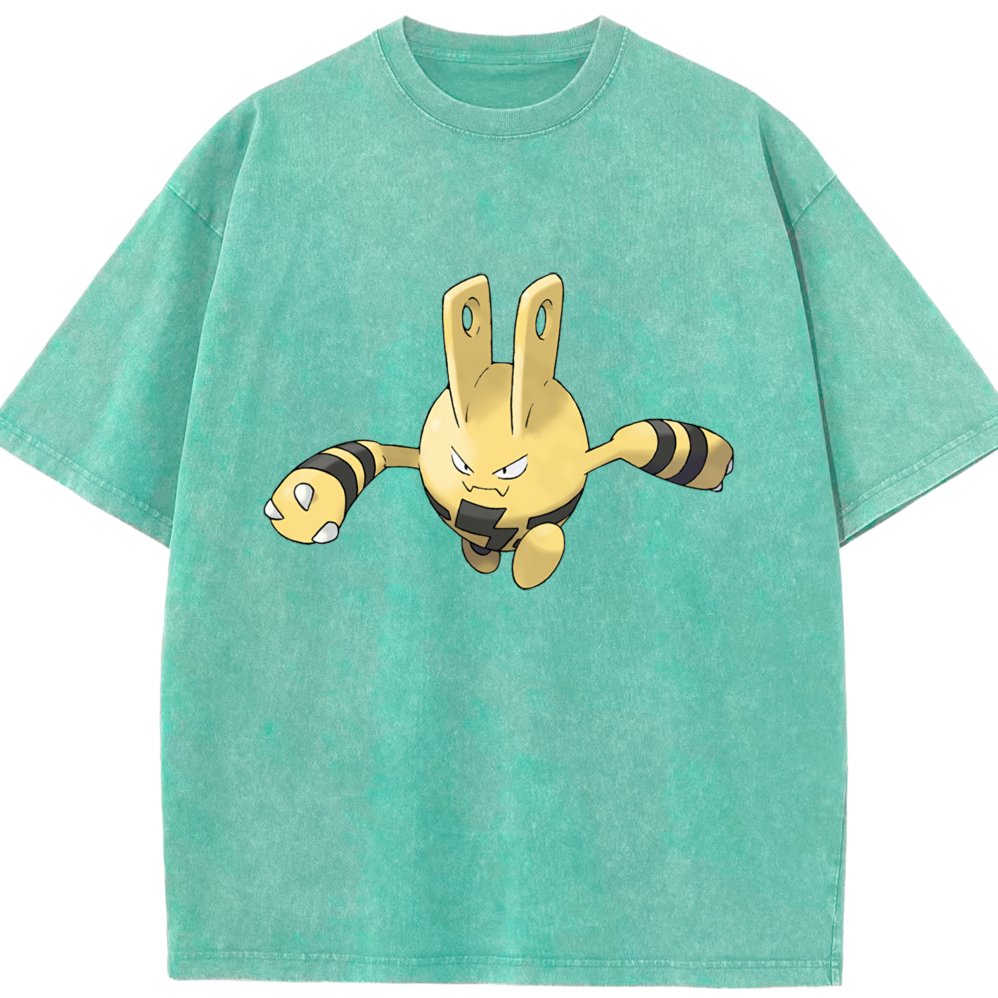（画像用） ポケットモンスター Pokémon 綿100% ヴィンテージ風 半袖Tシャツ（フロントプリント）